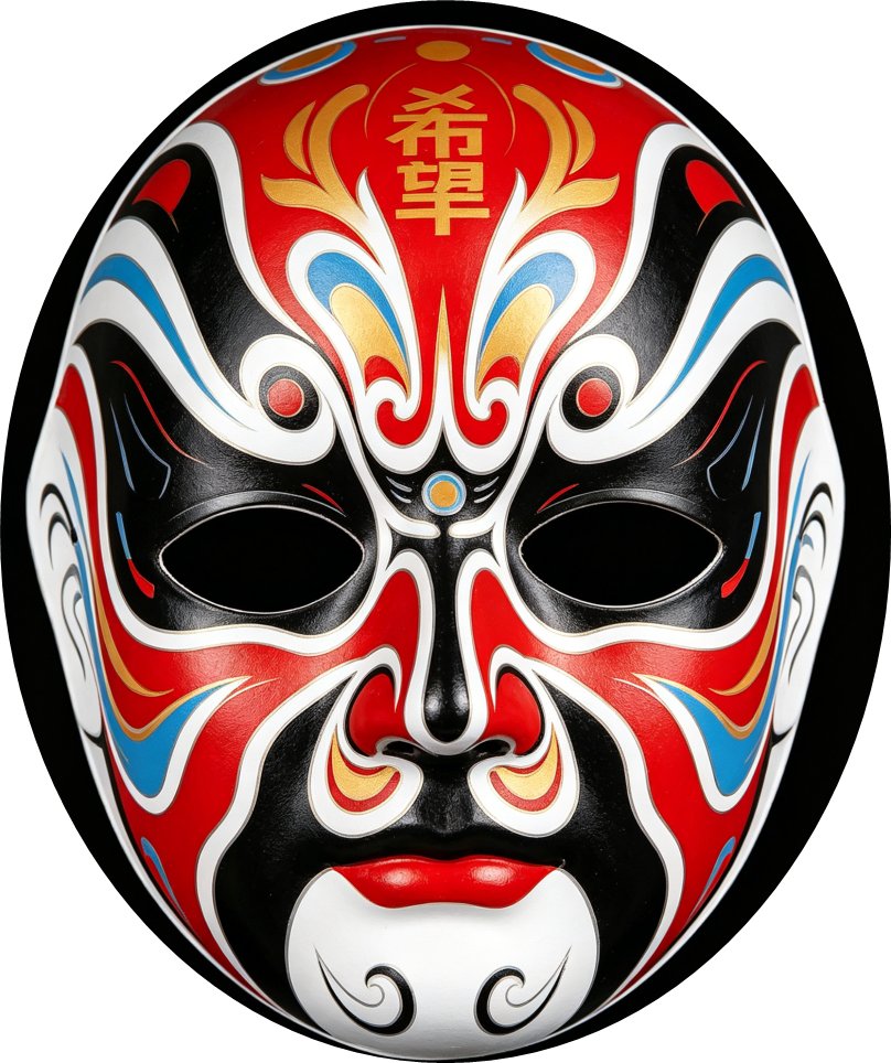 花木兰脸谱